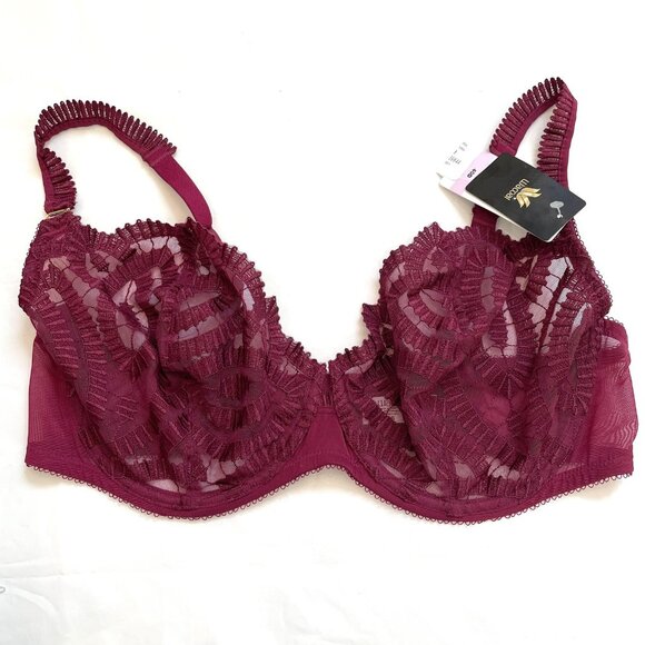 NEW Wacoal Womens 40D After Dark Embroidered Balconette Bra - Picture 8 of 10